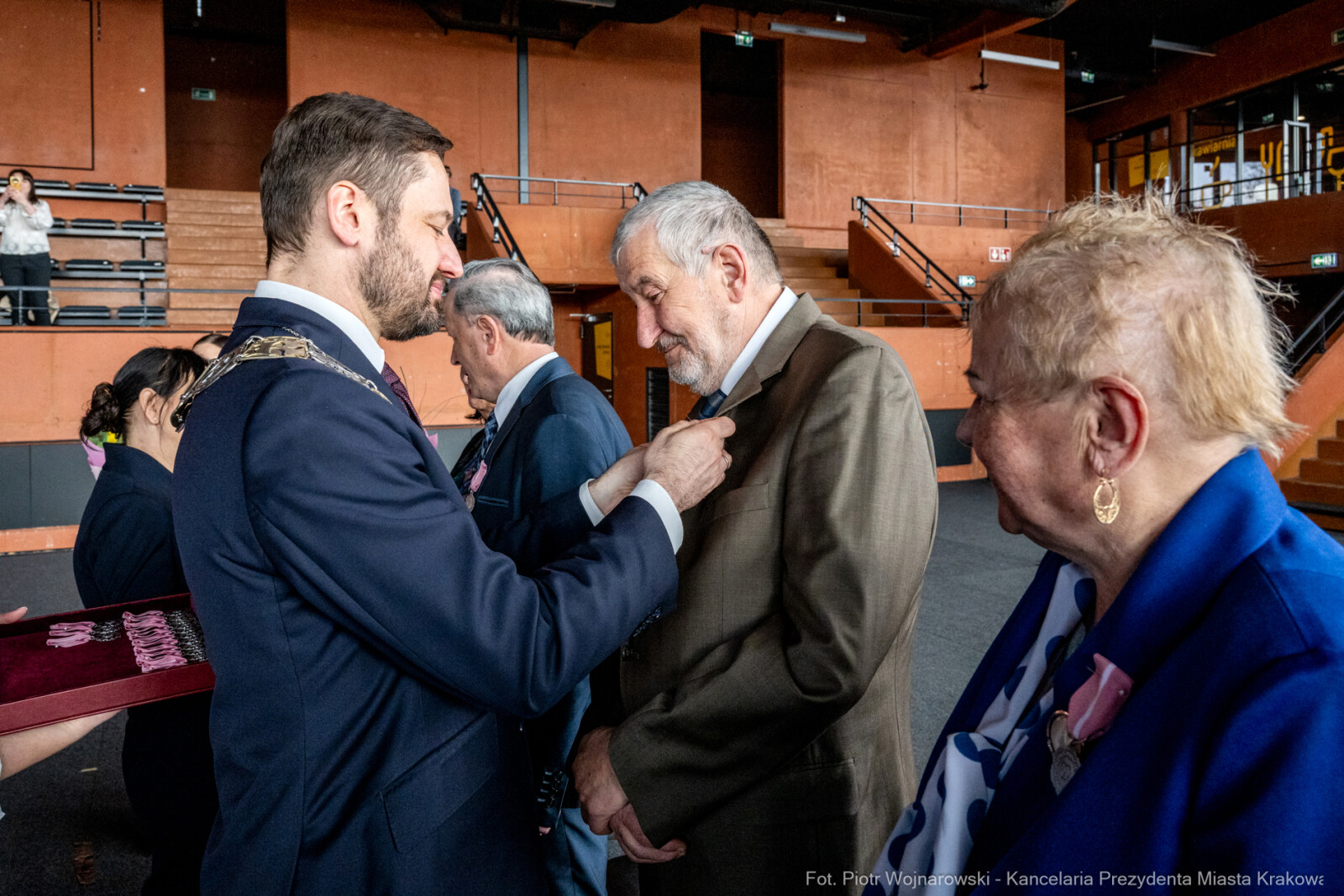 Miszalski, medale, seniorzy, Długoletnie Pożycie Małżeńskie, zdjęcia  Autor: Piotr Wojnarowski