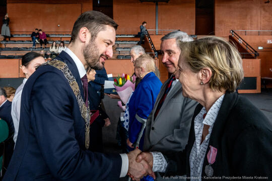 Miszalski, medale, seniorzy, Długoletnie Pożycie Małżeńskie, zdjęcia