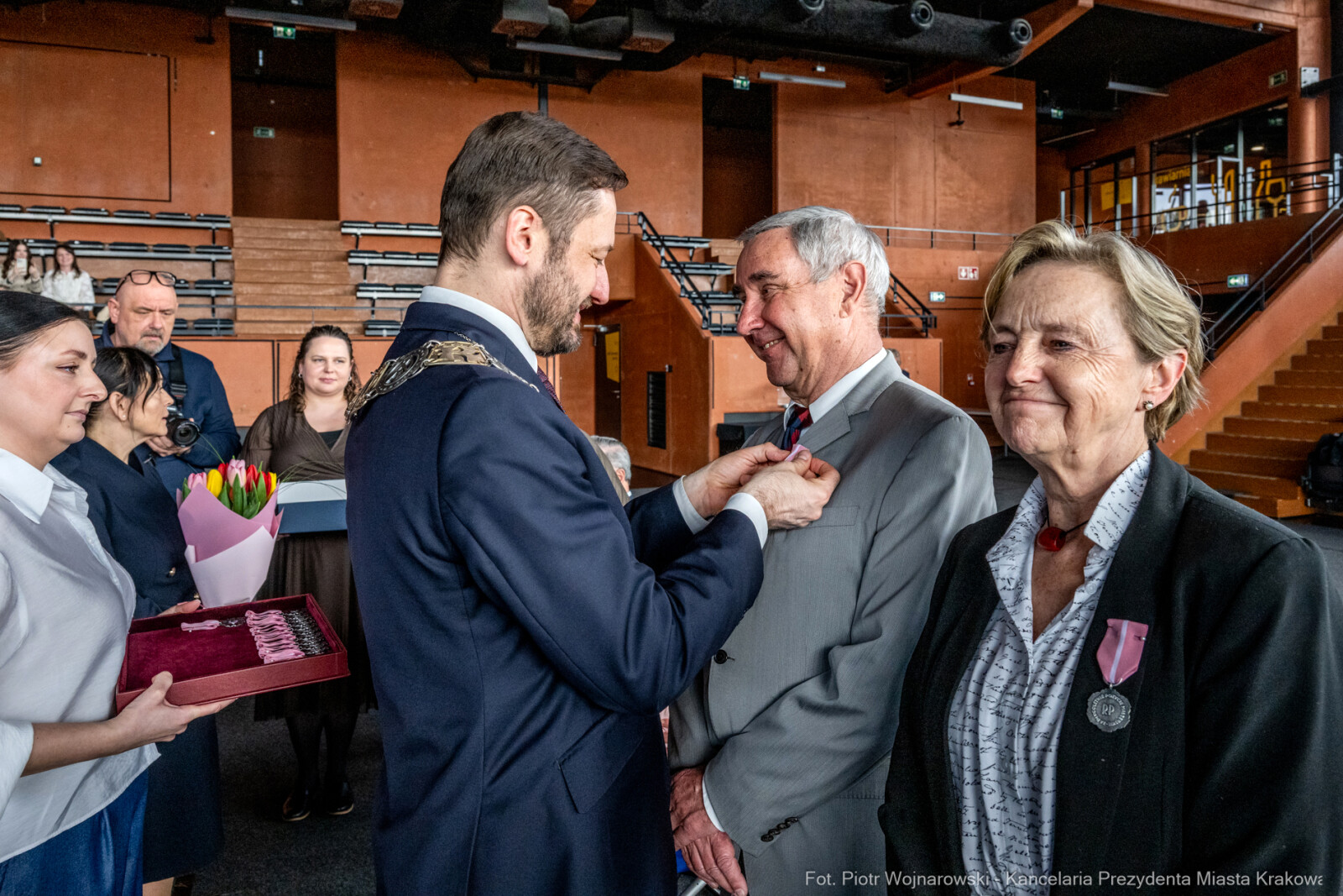 Miszalski, medale, seniorzy, Długoletnie Pożycie Małżeńskie, zdjęcia  Autor: Piotr Wojnarowski