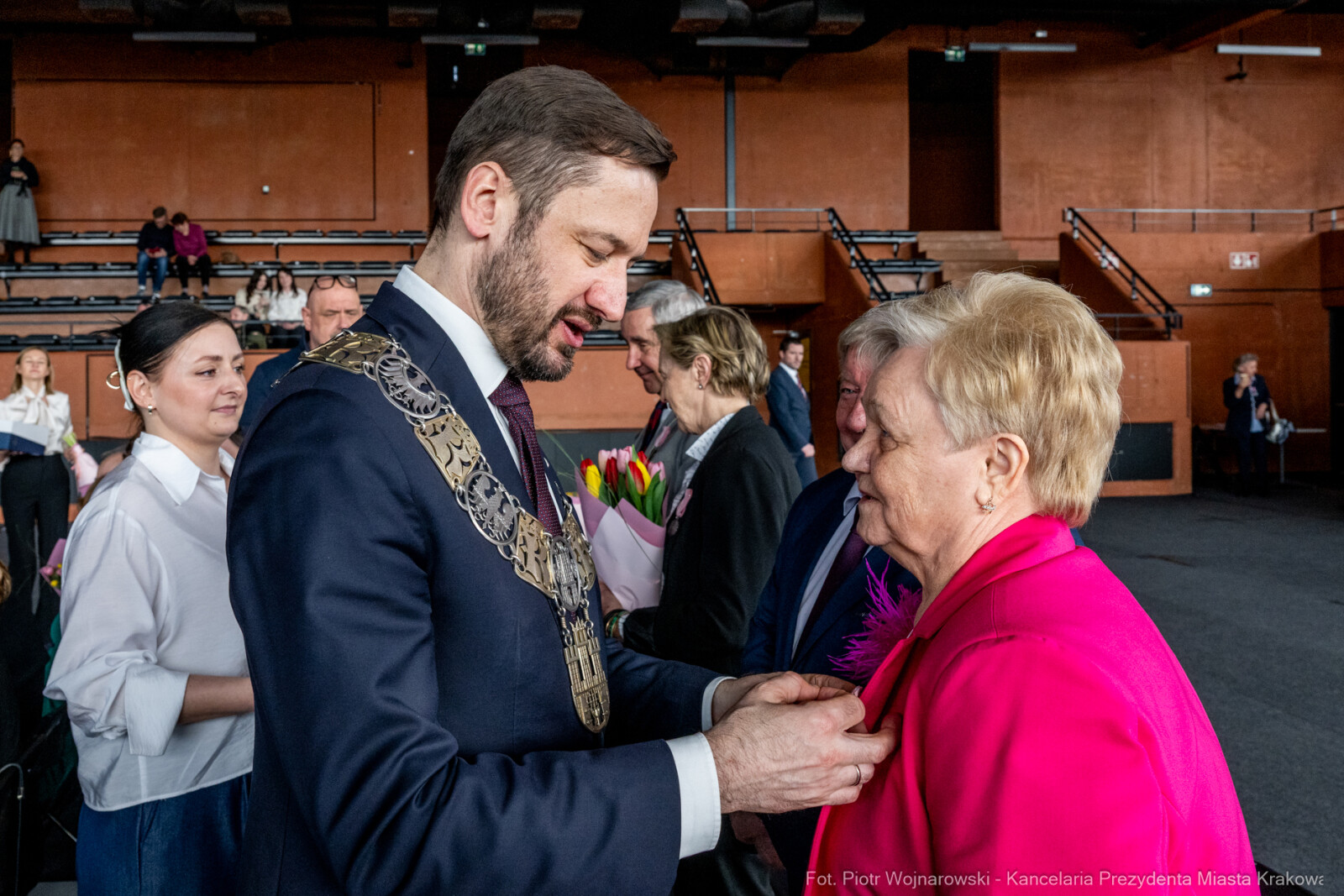 Miszalski, medale, seniorzy, Długoletnie Pożycie Małżeńskie, zdjęcia  Autor: Piotr Wojnarowski