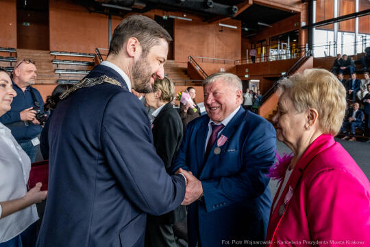 Miszalski, medale, seniorzy, Długoletnie Pożycie Małżeńskie, zdjęcia