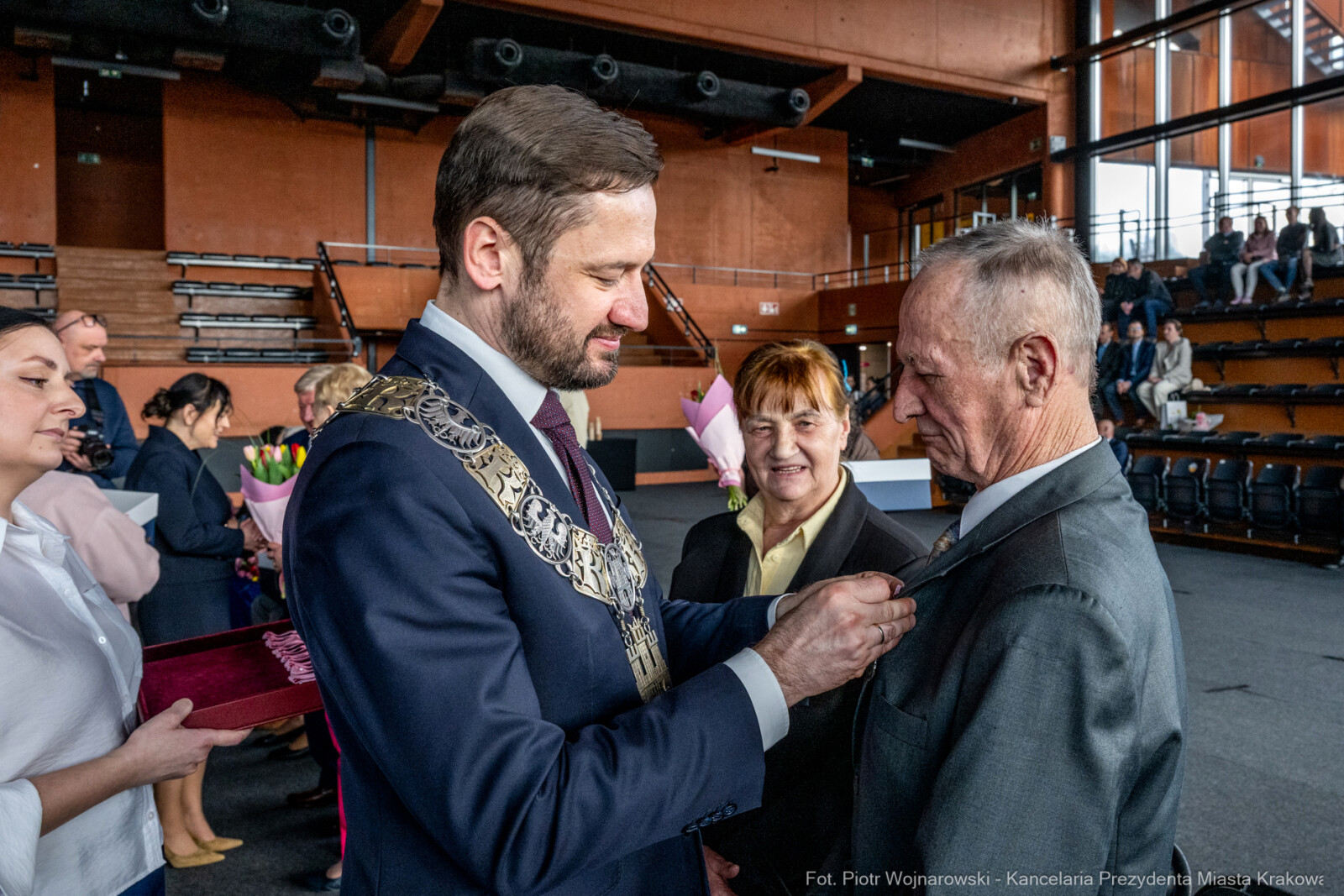 Miszalski, medale, seniorzy, Długoletnie Pożycie Małżeńskie, zdjęcia  Autor: Piotr Wojnarowski