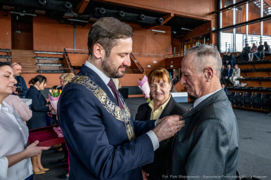 Miszalski, medale, seniorzy, Długoletnie Pożycie Małżeńskie, zdjęcia