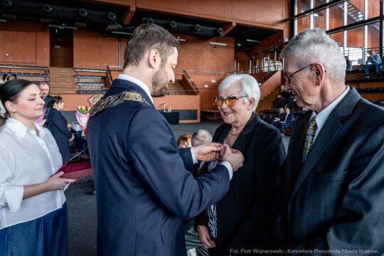 Miszalski, medale, seniorzy, Długoletnie Pożycie Małżeńskie, zdjęcia