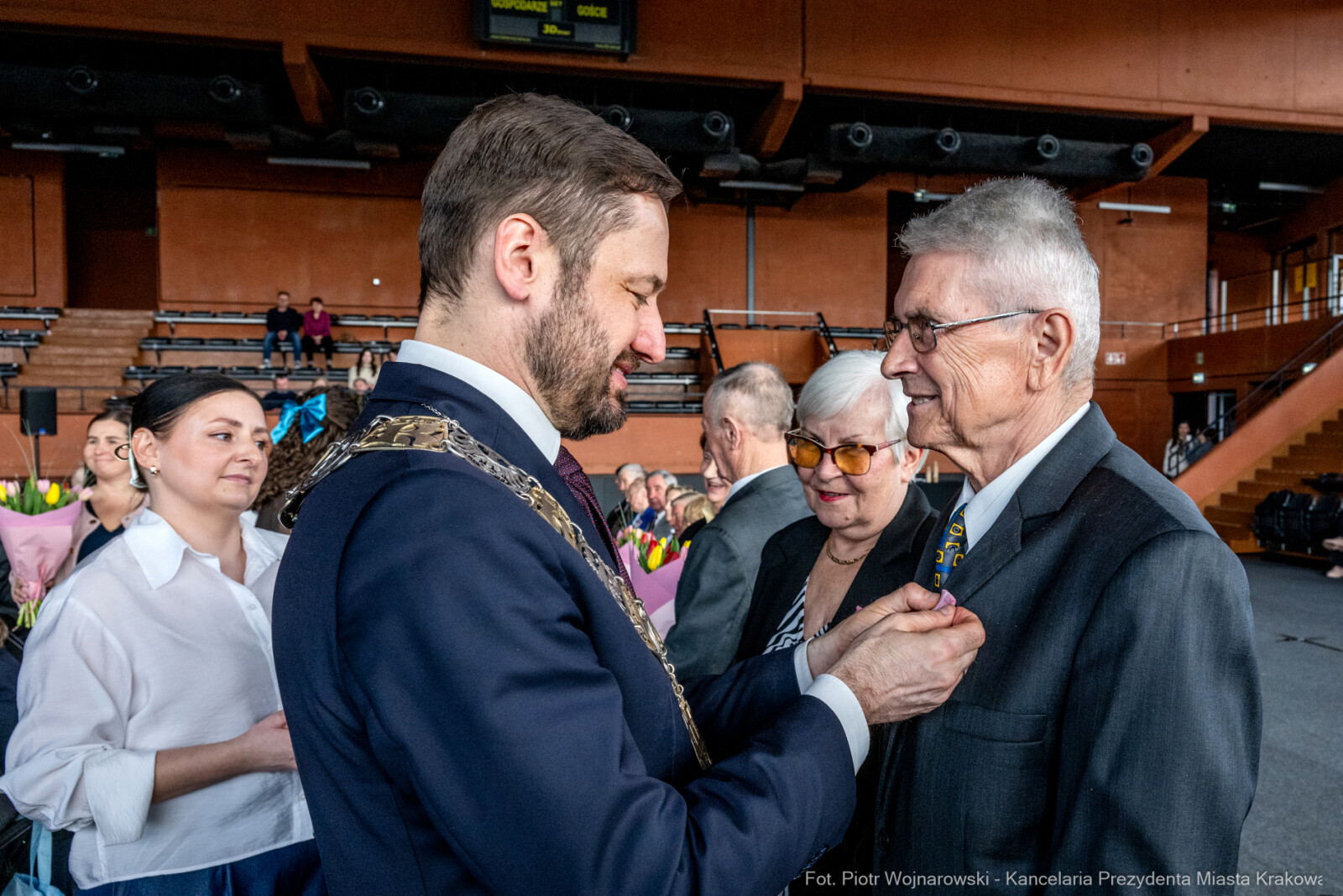 Miszalski, medale, seniorzy, Długoletnie Pożycie Małżeńskie, zdjęcia  Autor: Piotr Wojnarowski