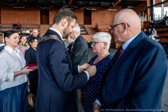 Miszalski, medale, seniorzy, Długoletnie Pożycie Małżeńskie, zdjęcia