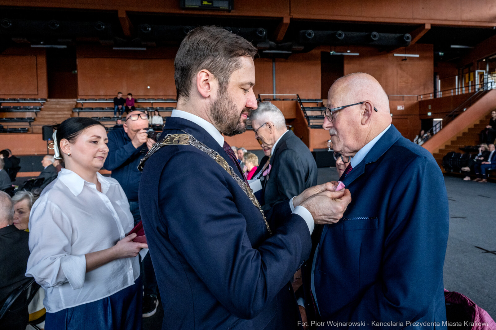 Miszalski, medale, seniorzy, Długoletnie Pożycie Małżeńskie, zdjęcia  Autor: Piotr Wojnarowski