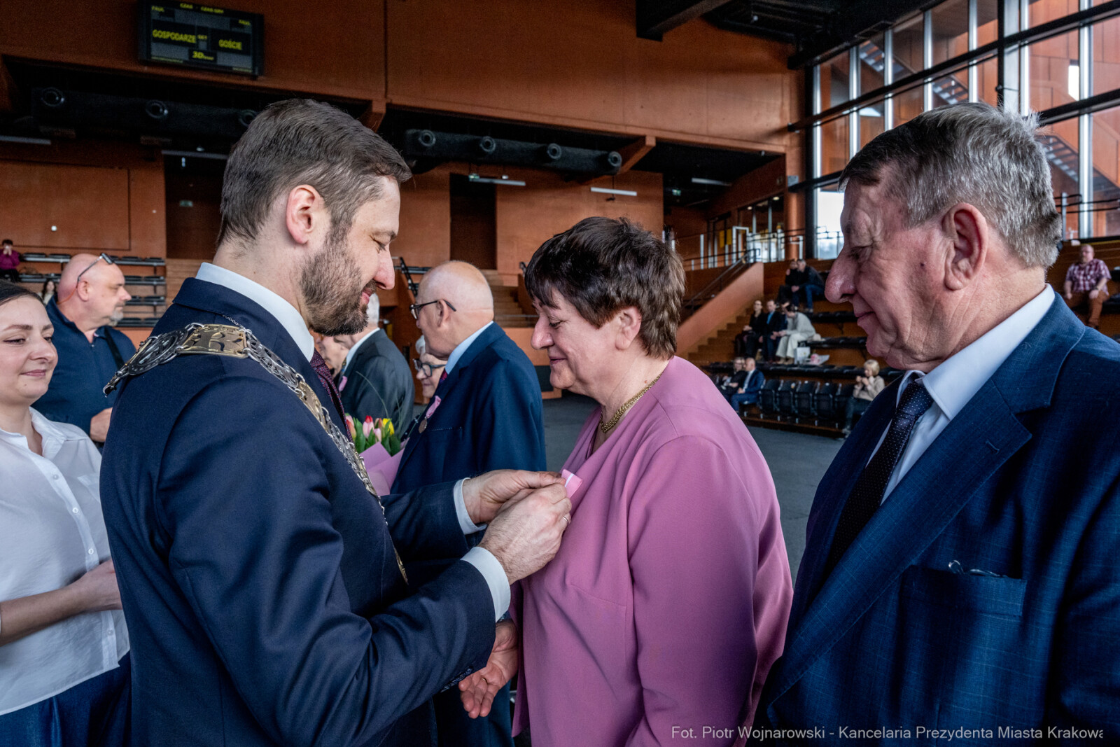 Miszalski, medale, seniorzy, Długoletnie Pożycie Małżeńskie, zdjęcia  Autor: Piotr Wojnarowski