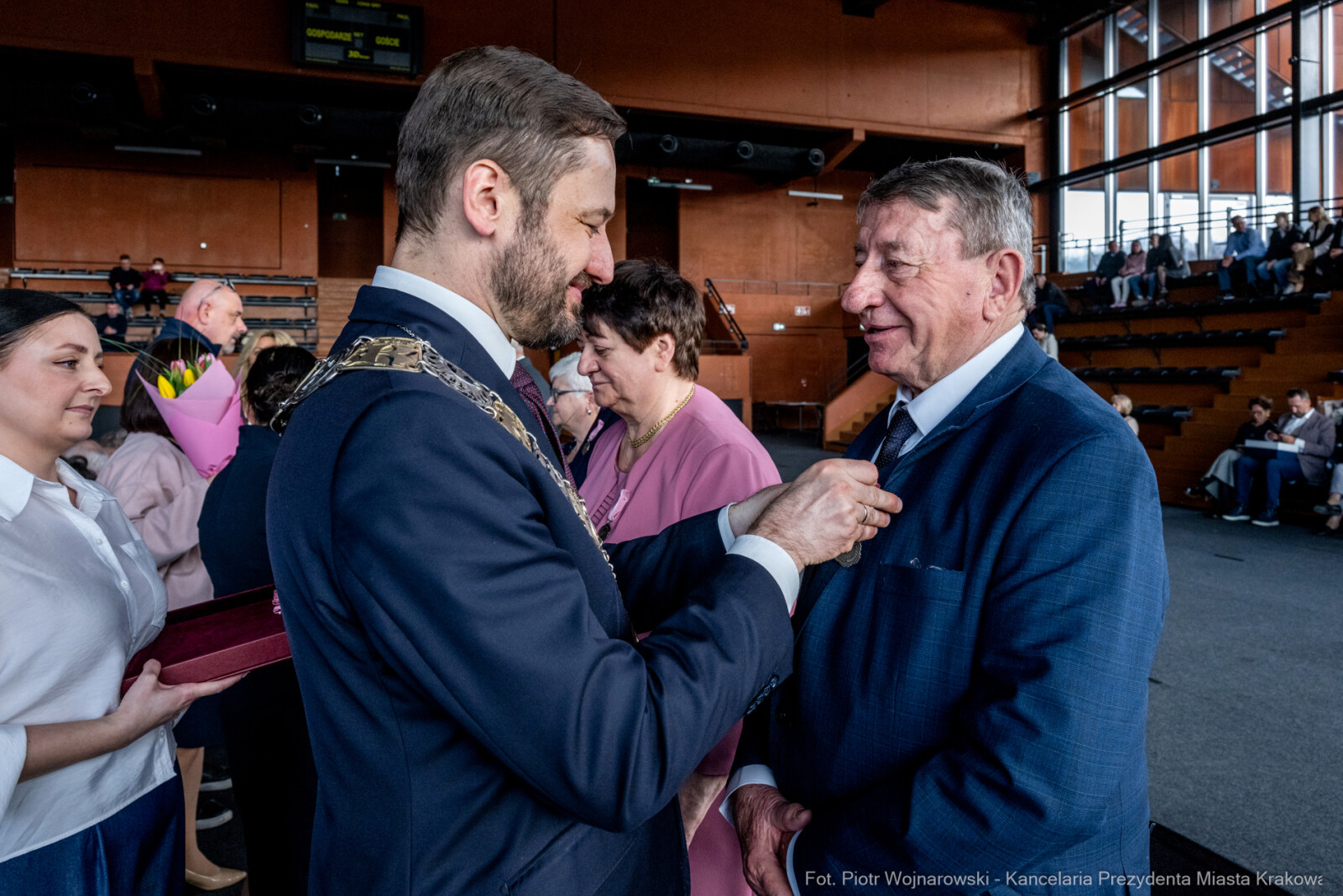 Miszalski, medale, seniorzy, Długoletnie Pożycie Małżeńskie, zdjęcia  Autor: Piotr Wojnarowski