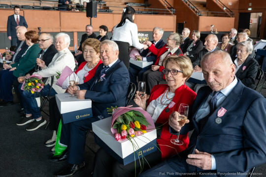 Miszalski, medale, seniorzy, Długoletnie Pożycie Małżeńskie, zdjęcia