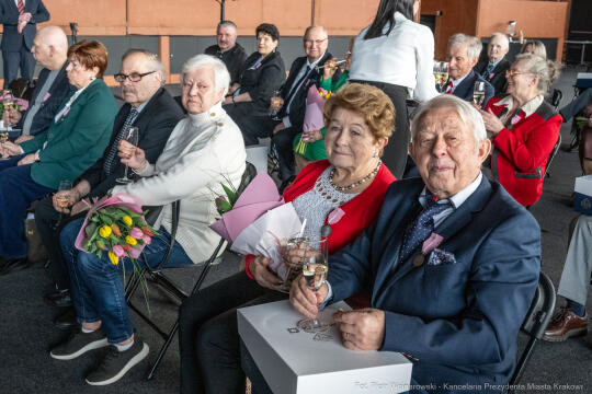 Miszalski, medale, seniorzy, Długoletnie Pożycie Małżeńskie, zdjęcia