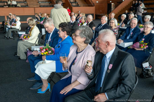 Miszalski, medale, seniorzy, Długoletnie Pożycie Małżeńskie, zdjęcia