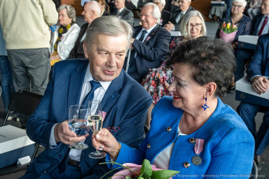 Miszalski, medale, seniorzy, Długoletnie Pożycie Małżeńskie, zdjęcia