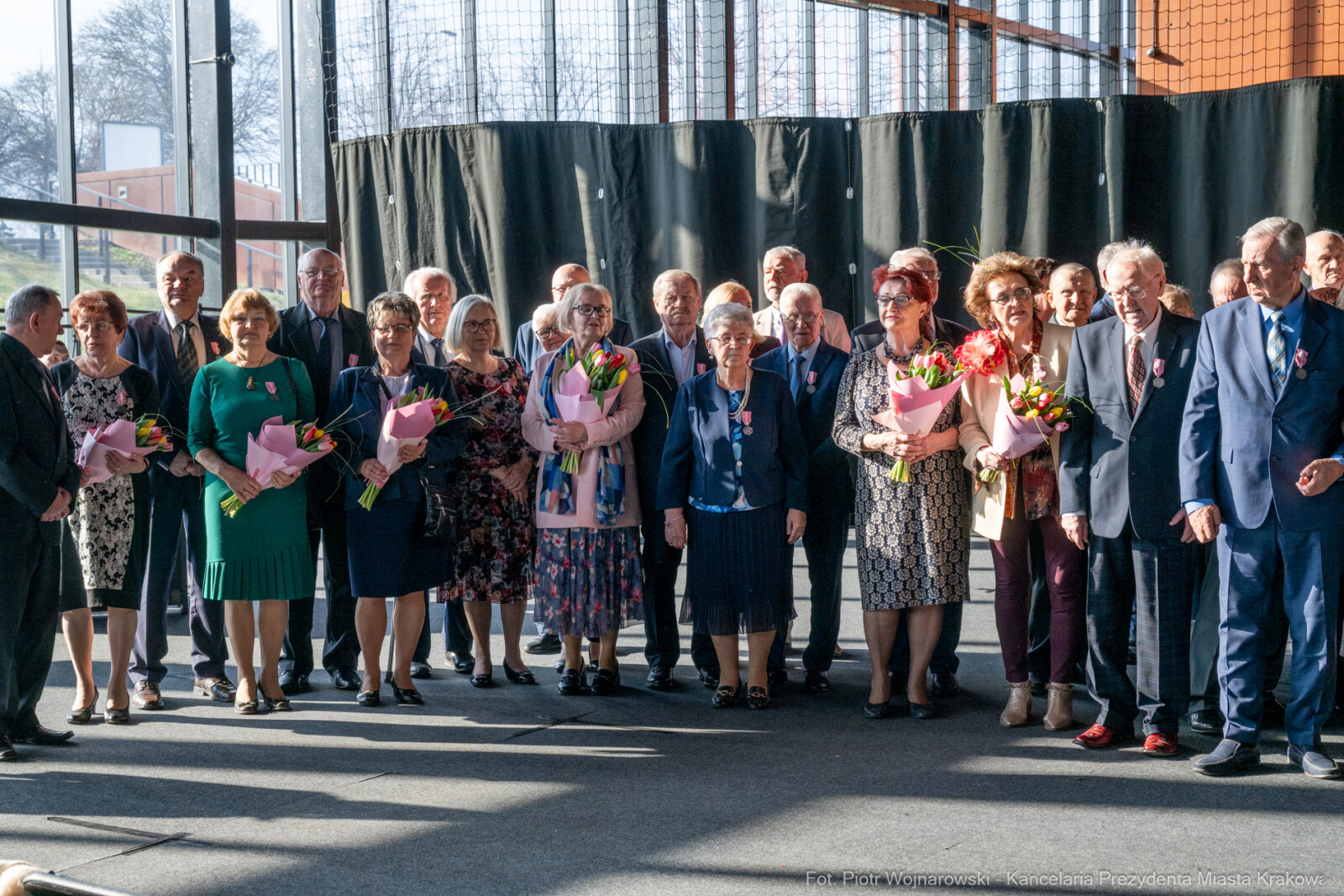 Miszalski, medale, seniorzy, Długoletnie Pożycie Małżeńskie, zdjęcia  Autor: Piotr Wojnarowski