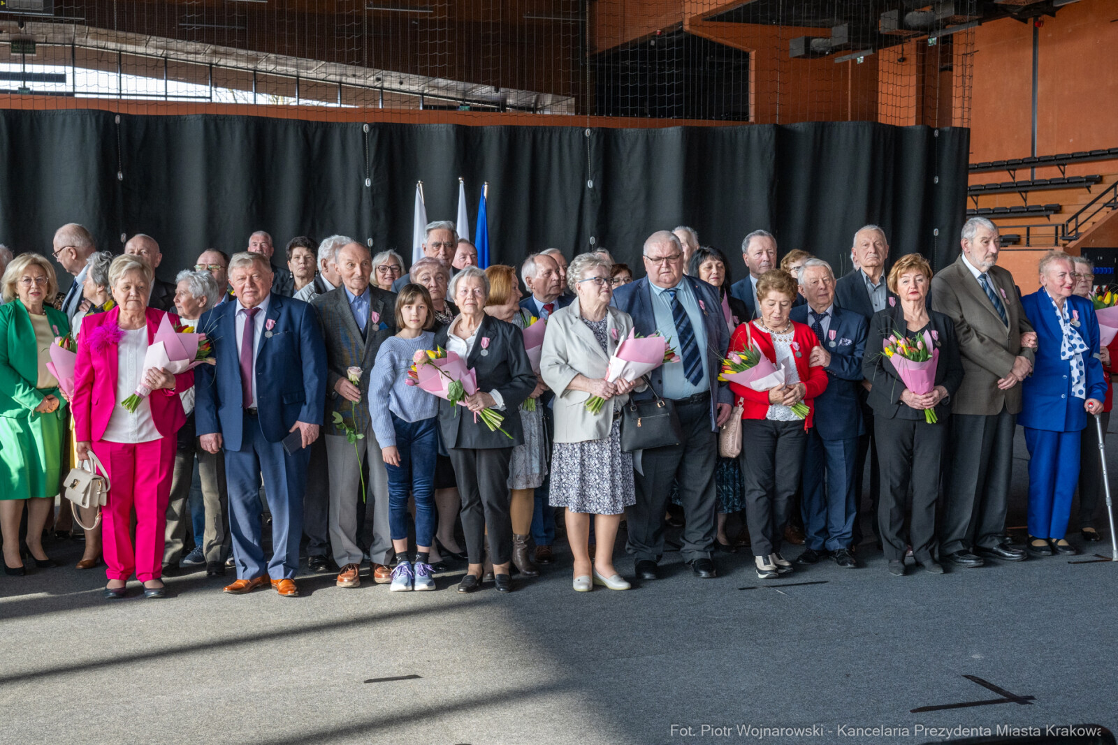 Miszalski, medale, seniorzy, Długoletnie Pożycie Małżeńskie, zdjęcia  Autor: Piotr Wojnarowski