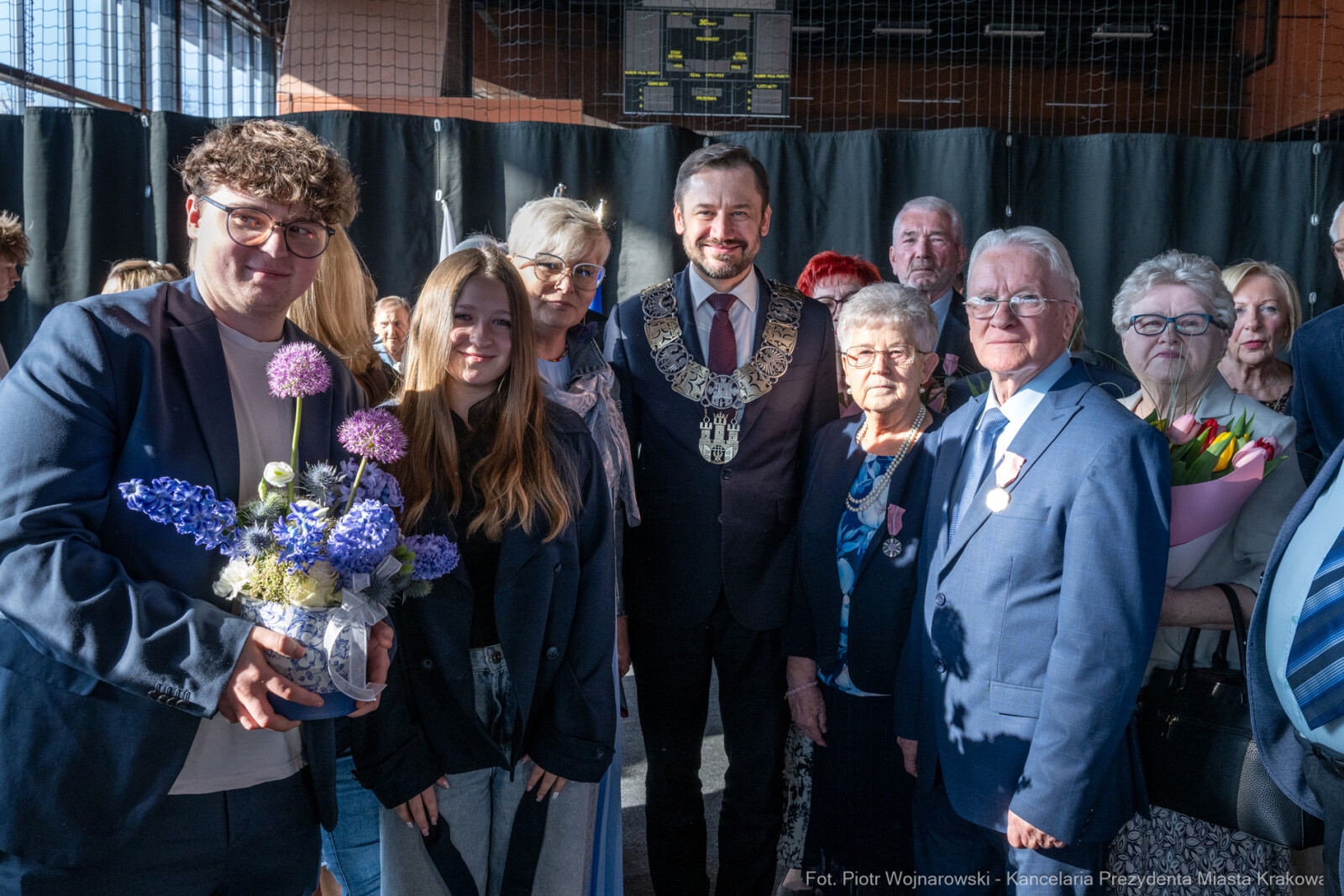 Miszalski, medale, seniorzy, Długoletnie Pożycie Małżeńskie, zdjęcia  Autor: Piotr Wojnarowski