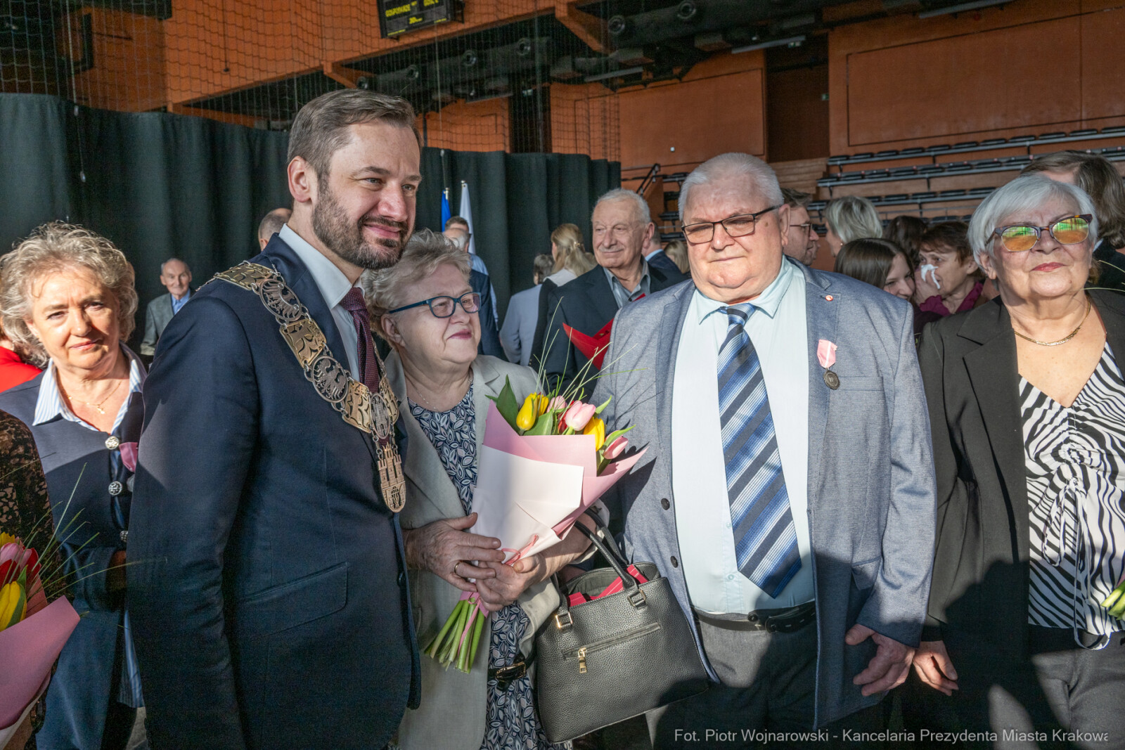 Miszalski, medale, seniorzy, Długoletnie Pożycie Małżeńskie, zdjęcia  Autor: Piotr Wojnarowski