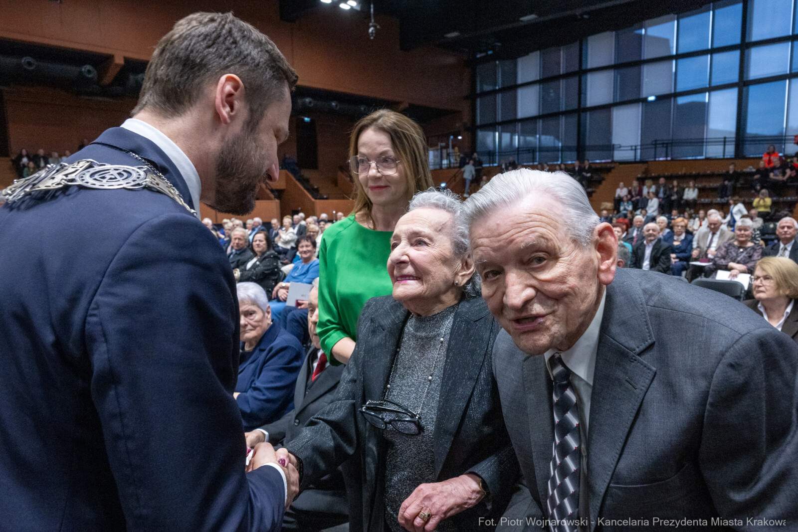 Miszalski, medale, seniorzy, Długoletnie Pożycie Małżeńskie, zdjęcia  Autor: Piotr Wojnarowski