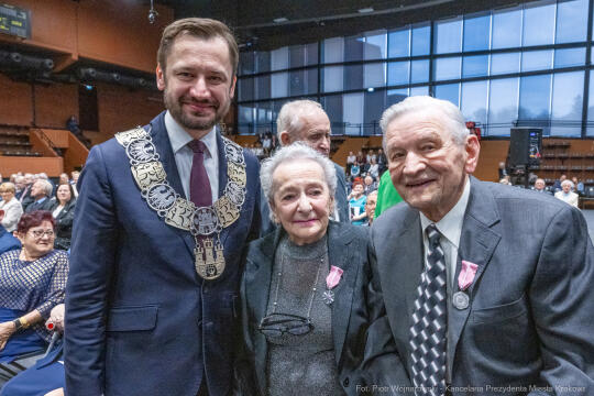 Miszalski, medale, seniorzy, Długoletnie Pożycie Małżeńskie, zdjęcia