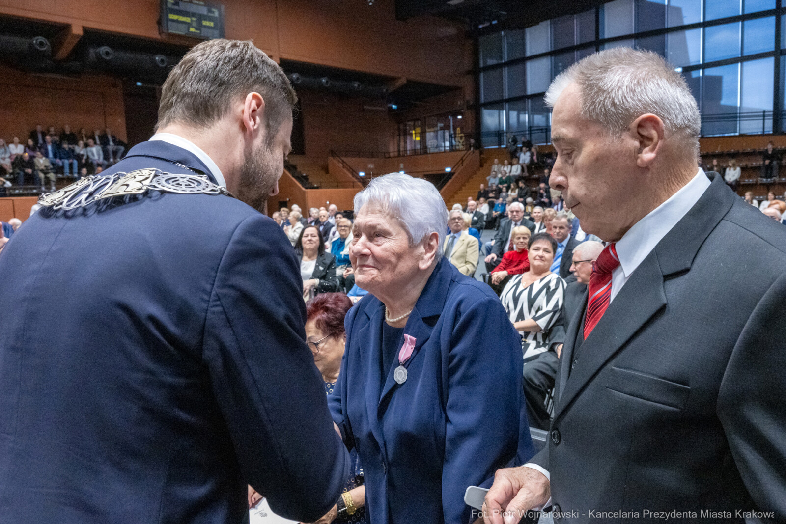 Miszalski, medale, seniorzy, Długoletnie Pożycie Małżeńskie, zdjęcia  Autor: Piotr Wojnarowski