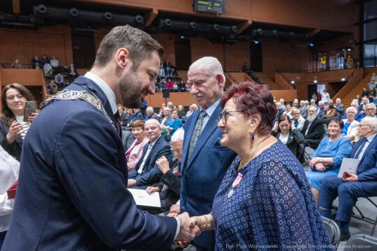 Miszalski, medale, seniorzy, Długoletnie Pożycie Małżeńskie, zdjęcia