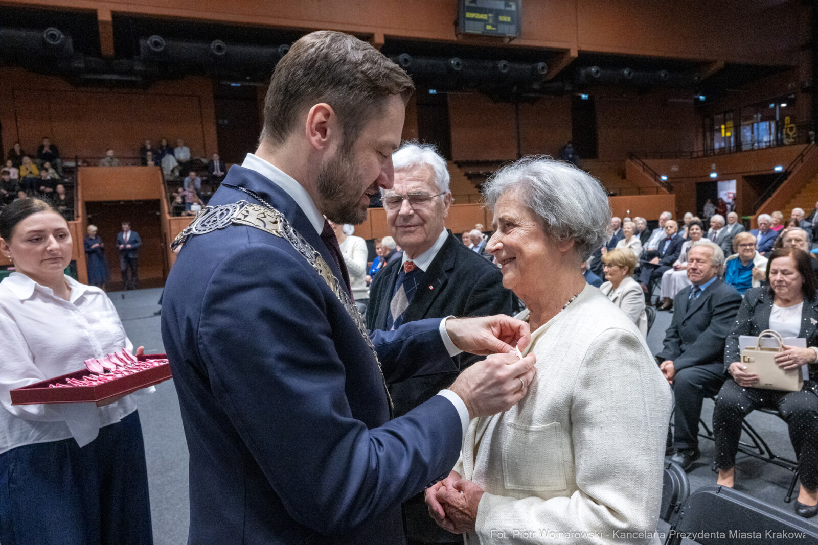 Miszalski, medale, seniorzy, Długoletnie Pożycie Małżeńskie, zdjęcia  Autor: Piotr Wojnarowski