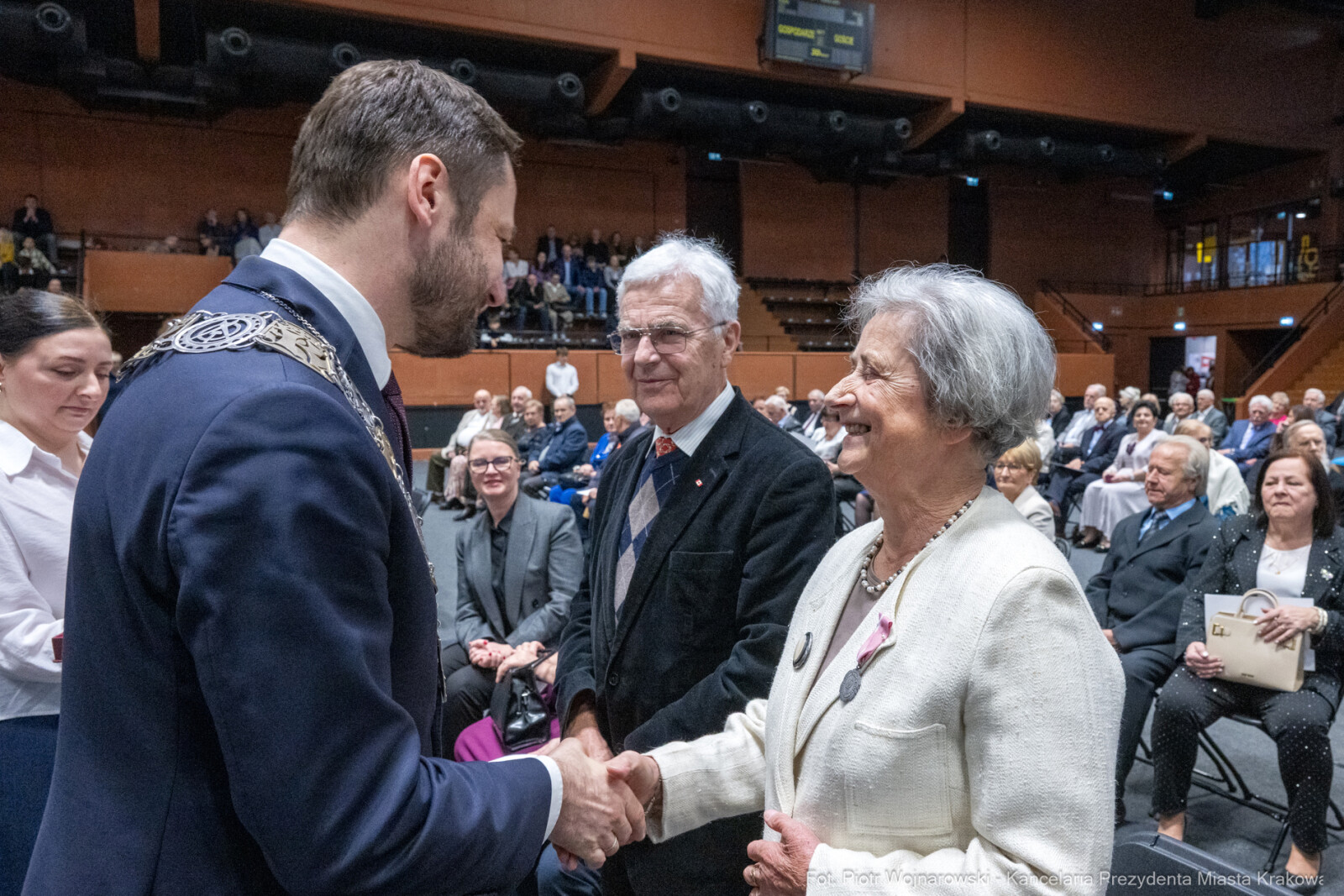 Miszalski, medale, seniorzy, Długoletnie Pożycie Małżeńskie, zdjęcia  Autor: Piotr Wojnarowski