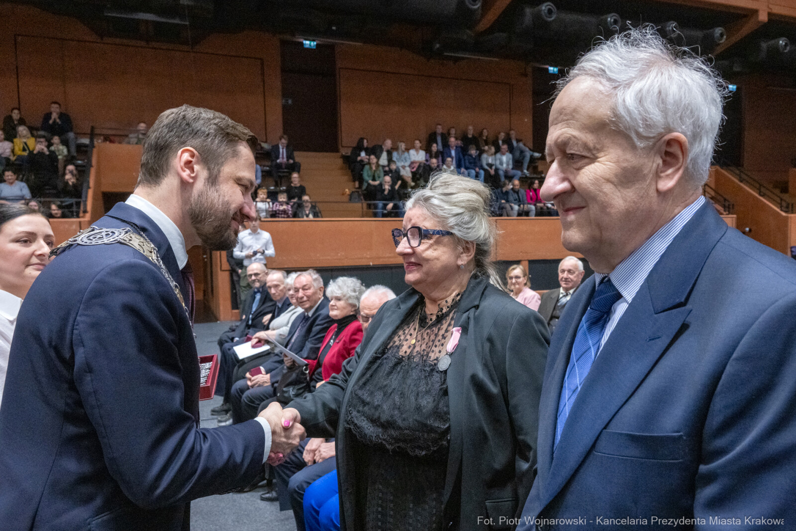 Miszalski, medale, seniorzy, Długoletnie Pożycie Małżeńskie, zdjęcia  Autor: Piotr Wojnarowski