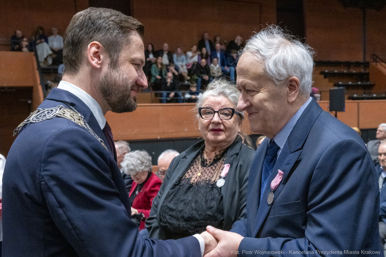 Miszalski, medale, seniorzy, Długoletnie Pożycie Małżeńskie, zdjęcia  Autor: Piotr Wojnarowski