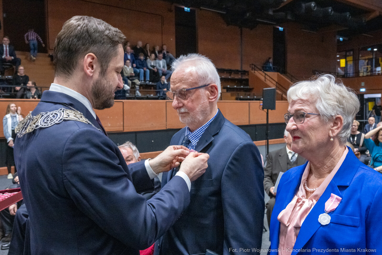 Miszalski, medale, seniorzy, Długoletnie Pożycie Małżeńskie, zdjęcia  Autor: Piotr Wojnarowski