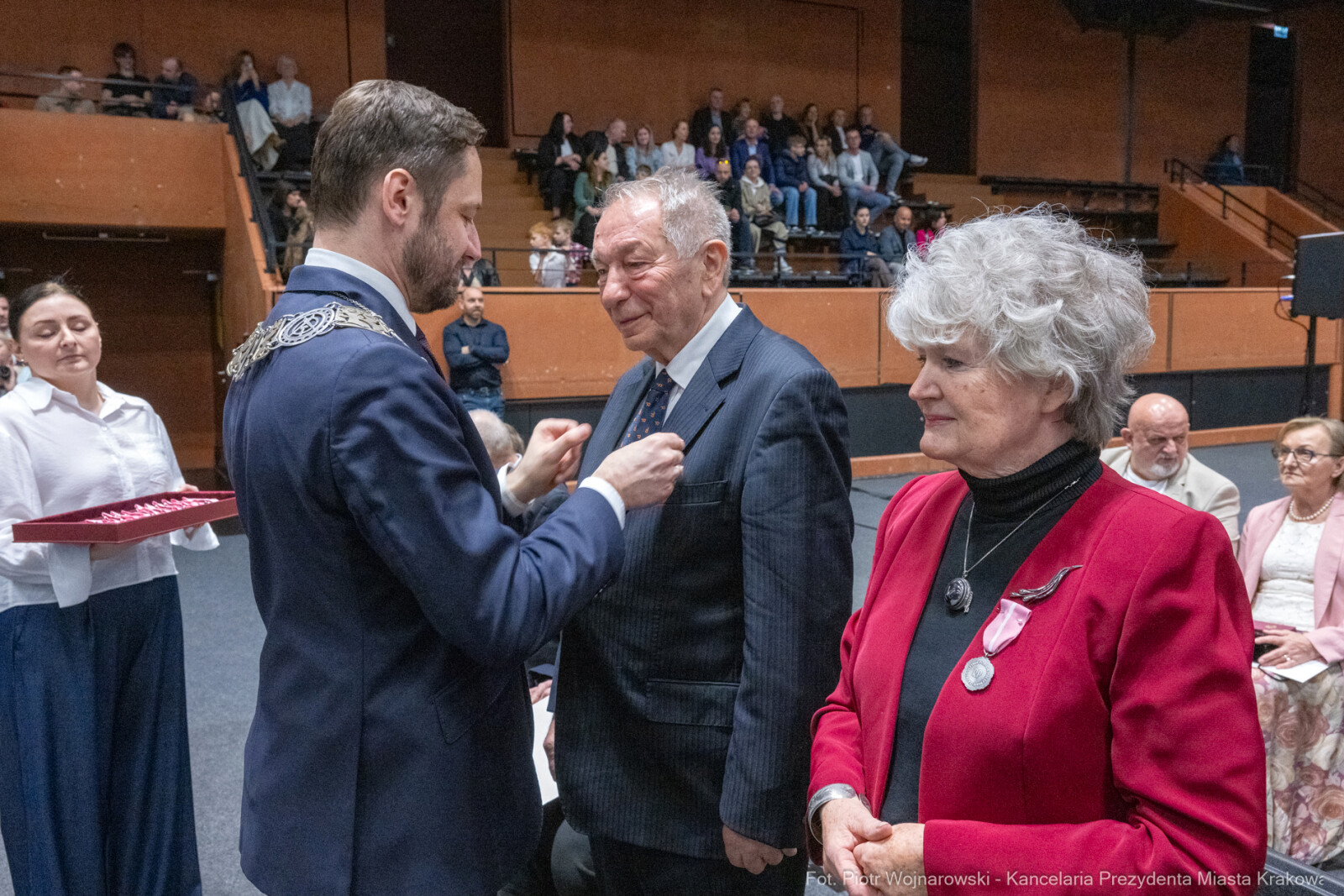 Miszalski, medale, seniorzy, Długoletnie Pożycie Małżeńskie, zdjęcia  Autor: Piotr Wojnarowski