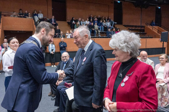 Miszalski, medale, seniorzy, Długoletnie Pożycie Małżeńskie, zdjęcia