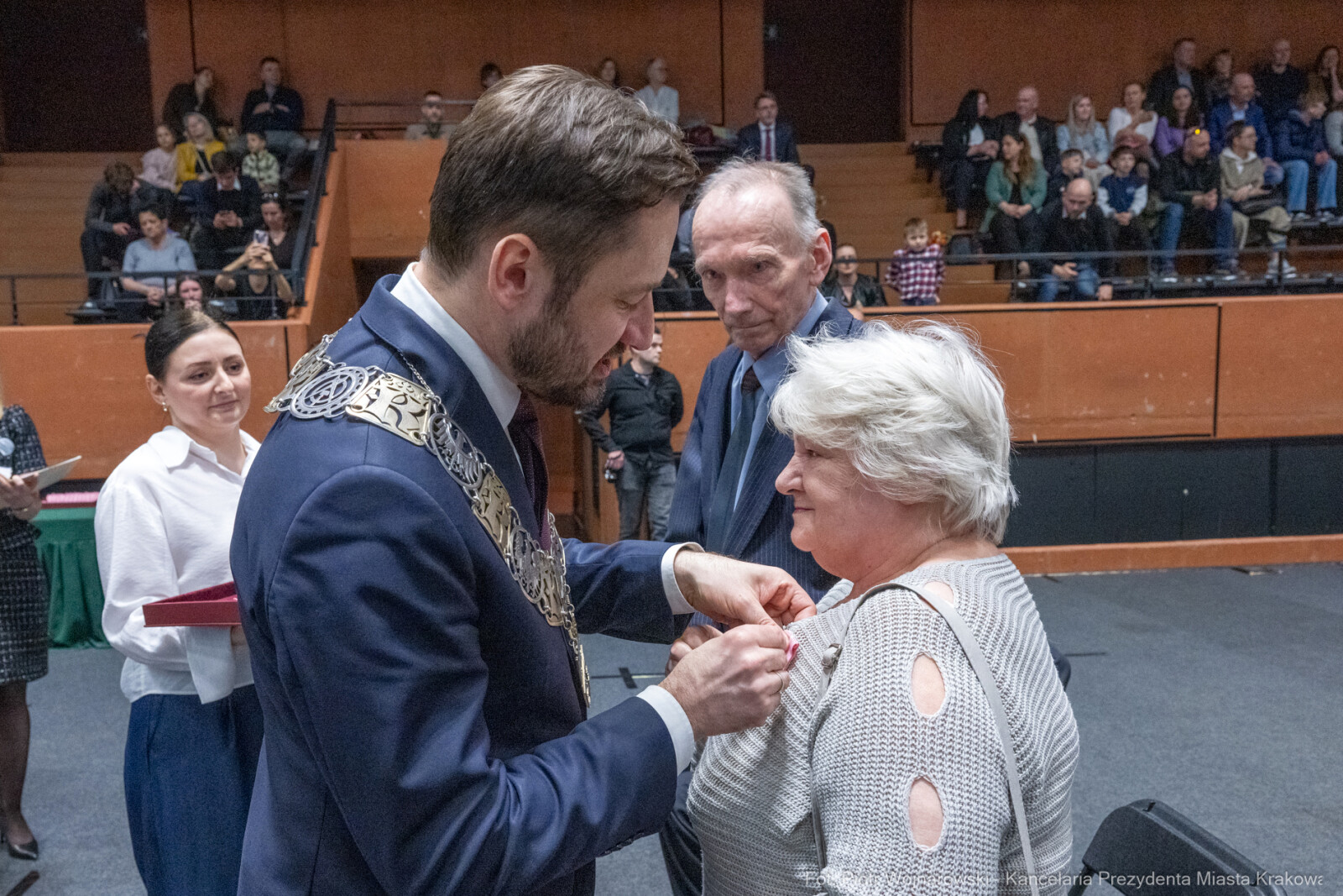 Miszalski, medale, seniorzy, Długoletnie Pożycie Małżeńskie, zdjęcia  Autor: Piotr Wojnarowski