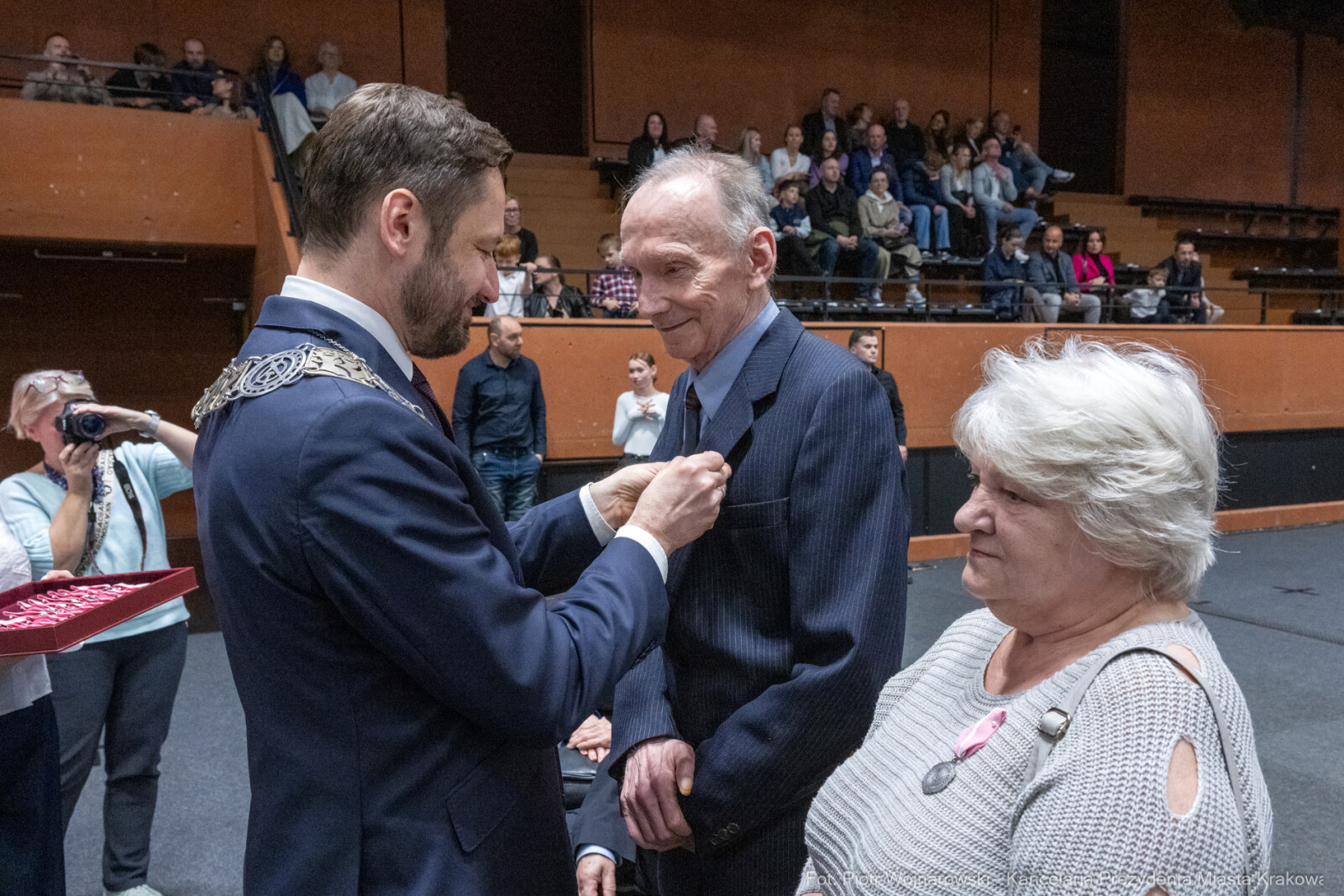 Miszalski, medale, seniorzy, Długoletnie Pożycie Małżeńskie, zdjęcia  Autor: Piotr Wojnarowski