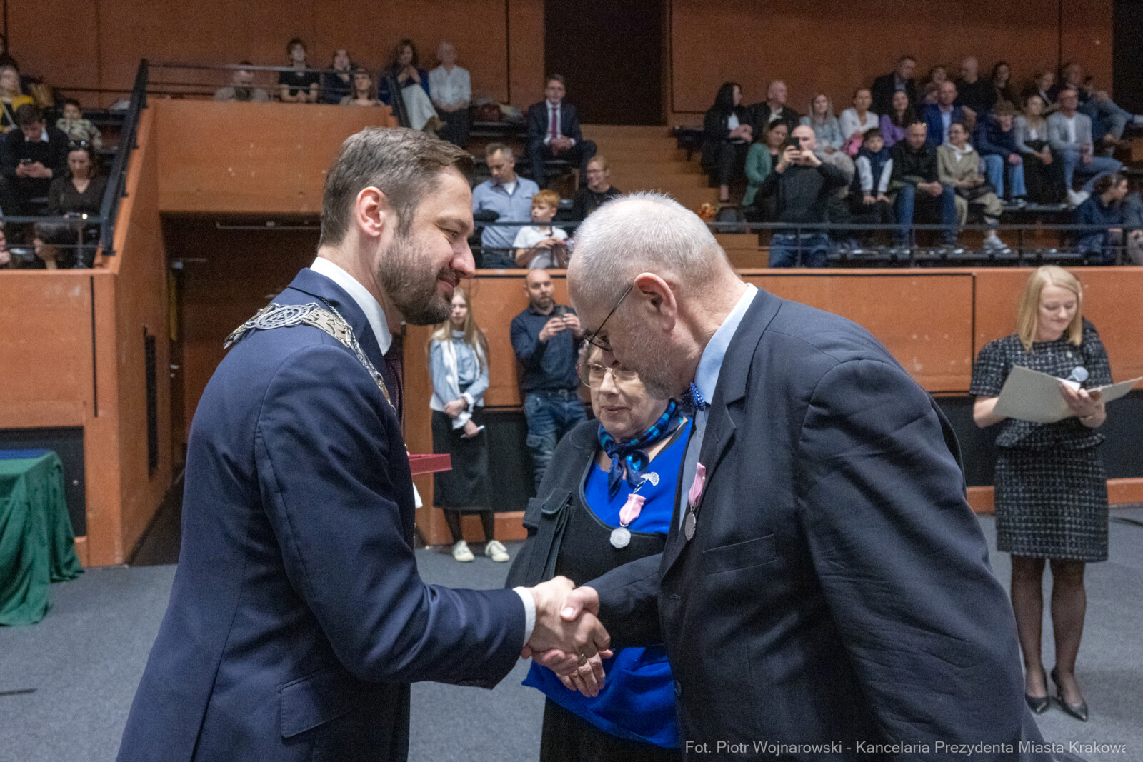 Miszalski, medale, seniorzy, Długoletnie Pożycie Małżeńskie, zdjęcia  Autor: Piotr Wojnarowski