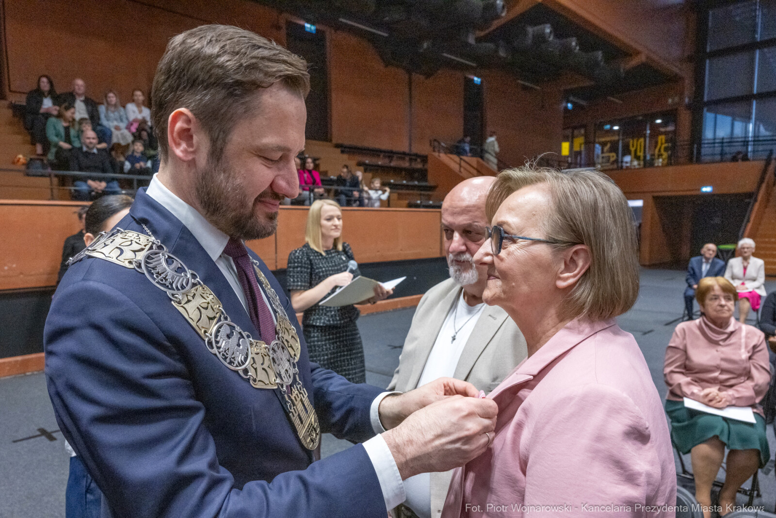 Miszalski, medale, seniorzy, Długoletnie Pożycie Małżeńskie, zdjęcia  Autor: Piotr Wojnarowski