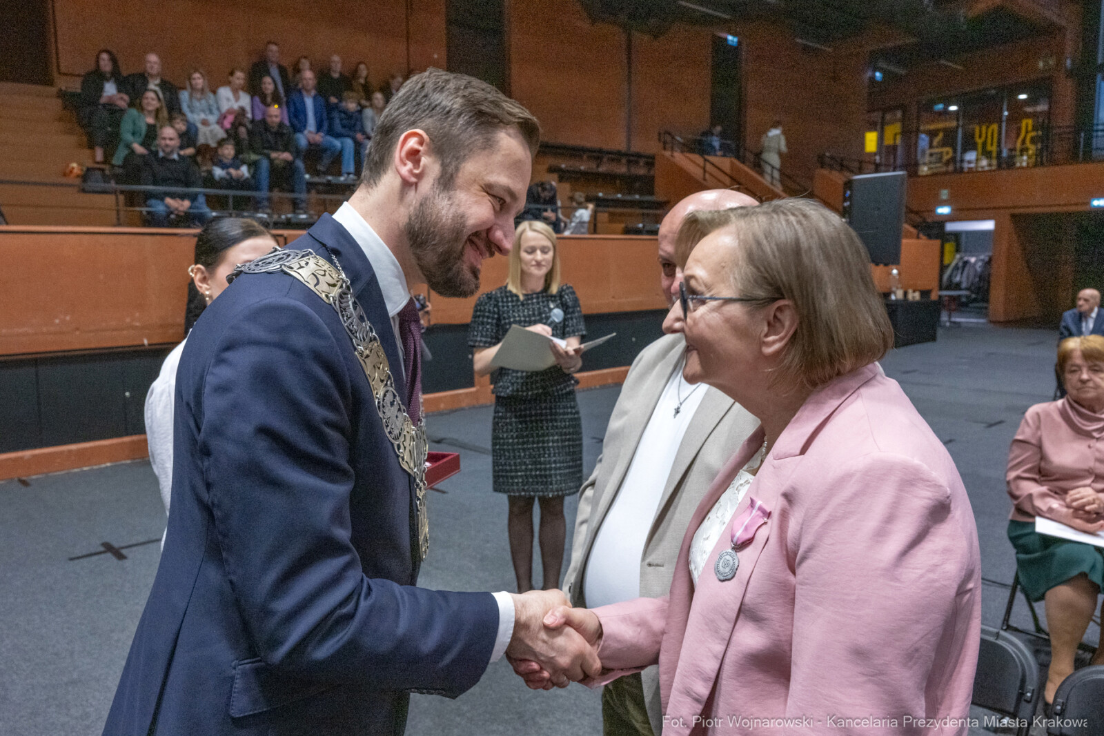 Miszalski, medale, seniorzy, Długoletnie Pożycie Małżeńskie, zdjęcia  Autor: Piotr Wojnarowski