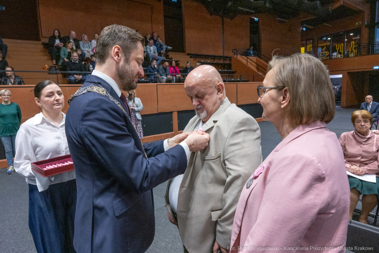 Miszalski, medale, seniorzy, Długoletnie Pożycie Małżeńskie, zdjęcia  Autor: Piotr Wojnarowski