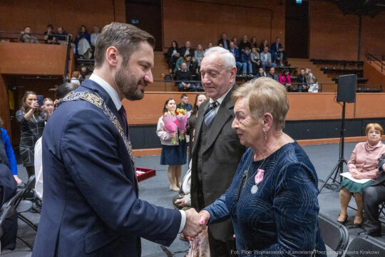 Miszalski, medale, seniorzy, Długoletnie Pożycie Małżeńskie, zdjęcia
