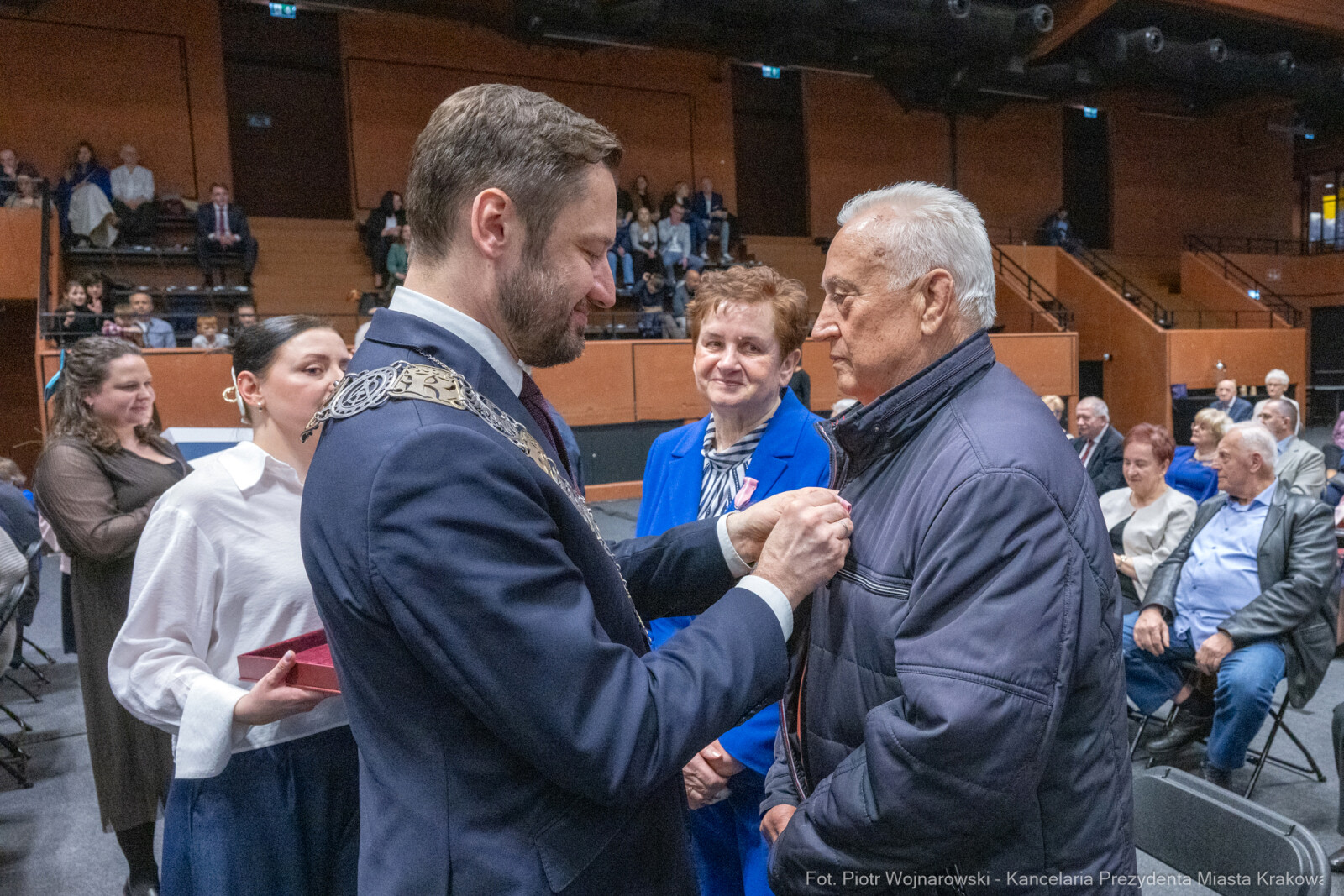 Miszalski, medale, seniorzy, Długoletnie Pożycie Małżeńskie, zdjęcia  Autor: Piotr Wojnarowski