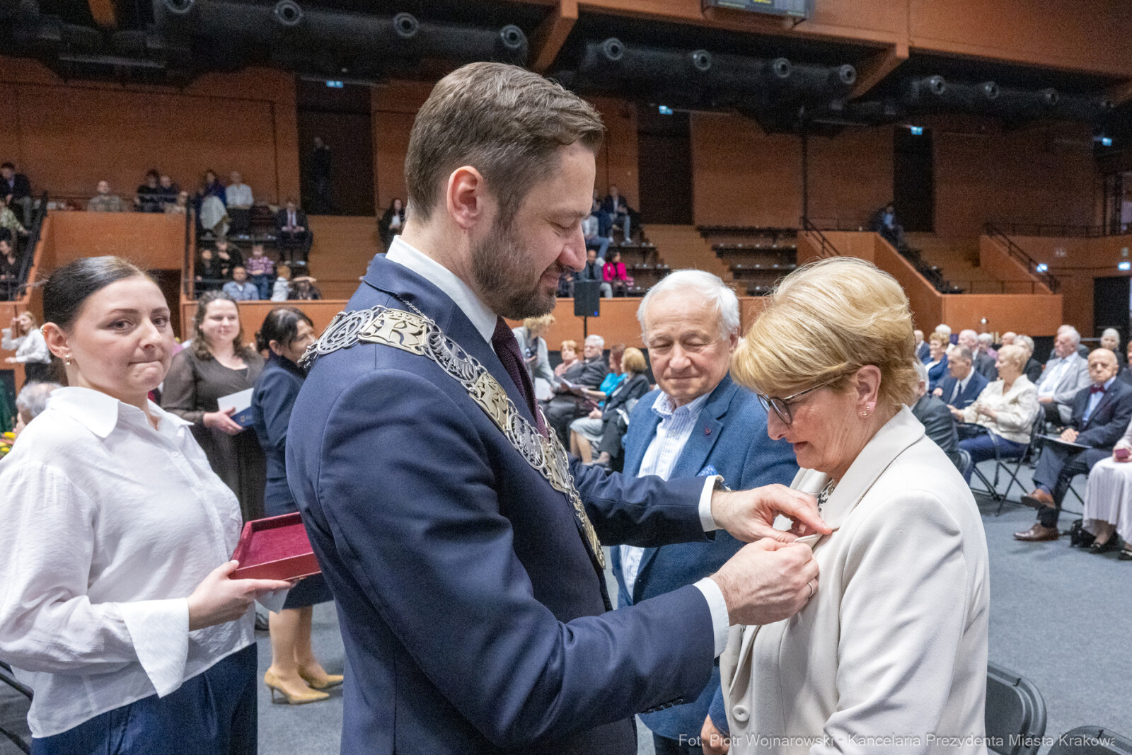 Miszalski, medale, seniorzy, Długoletnie Pożycie Małżeńskie, zdjęcia  Autor: Piotr Wojnarowski