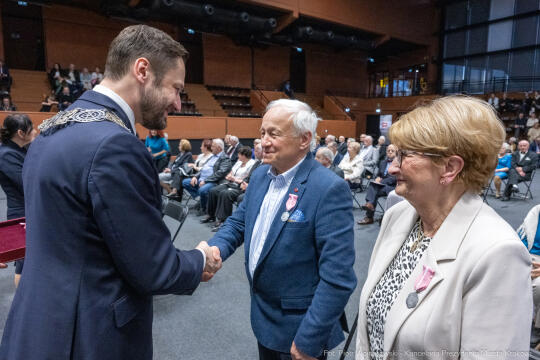 Miszalski, medale, seniorzy, Długoletnie Pożycie Małżeńskie, zdjęcia