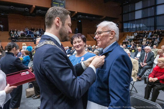 Miszalski, medale, seniorzy, Długoletnie Pożycie Małżeńskie, zdjęcia