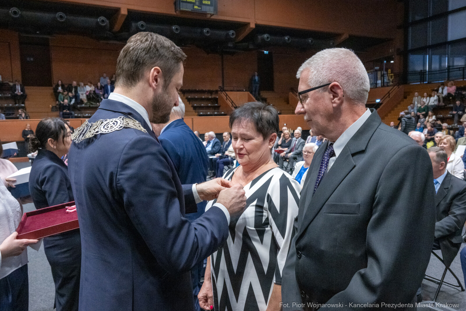 Miszalski, medale, seniorzy, Długoletnie Pożycie Małżeńskie, zdjęcia  Autor: Piotr Wojnarowski