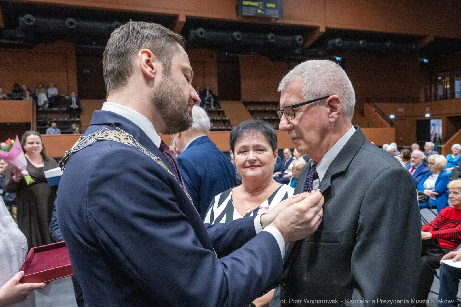 Miszalski, medale, seniorzy, Długoletnie Pożycie Małżeńskie, zdjęcia  Autor: Piotr Wojnarowski