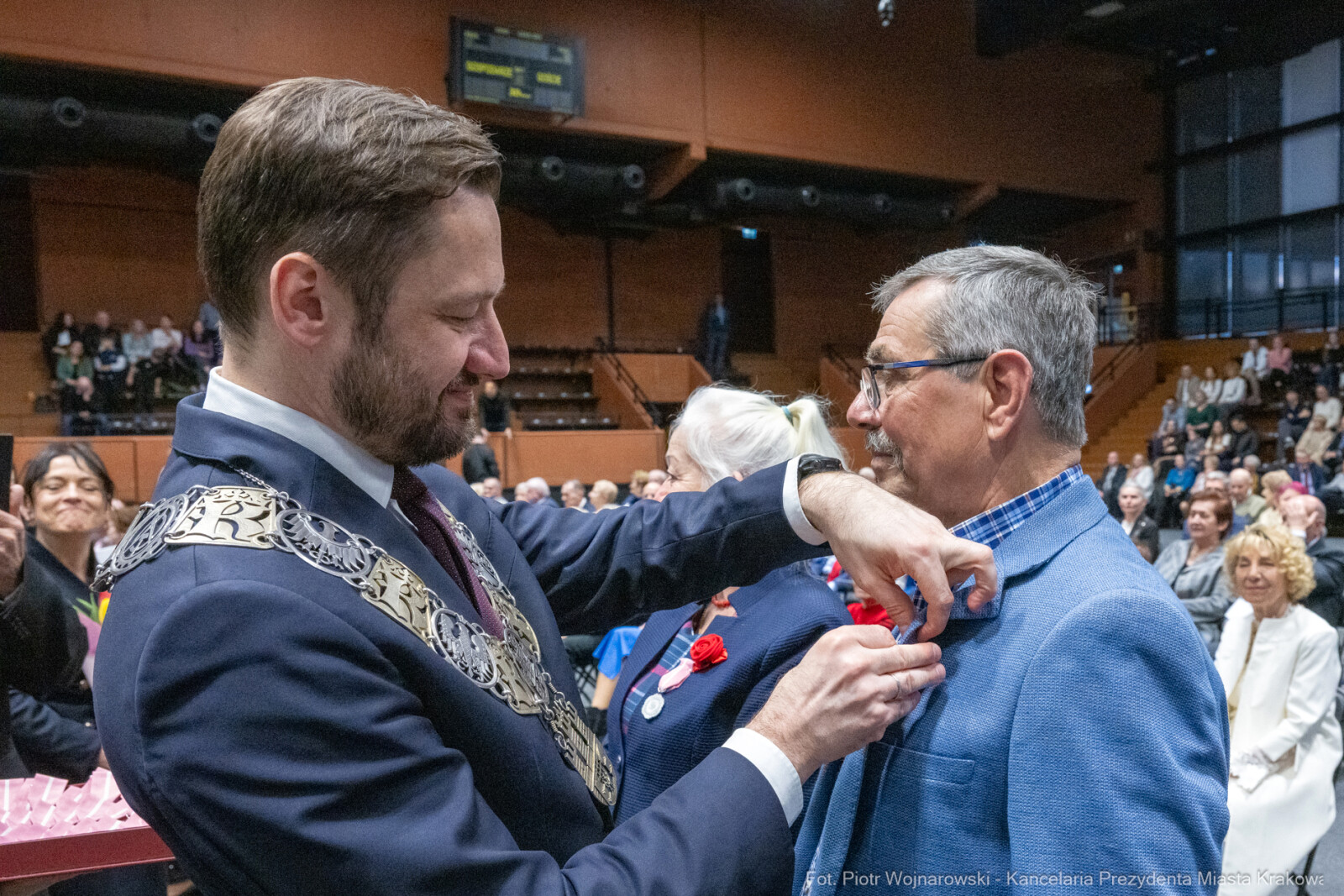 Miszalski, medale, seniorzy, Długoletnie Pożycie Małżeńskie, zdjęcia  Autor: Piotr Wojnarowski