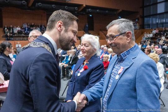 Miszalski, medale, seniorzy, Długoletnie Pożycie Małżeńskie, zdjęcia