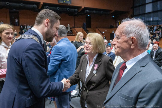 Miszalski, medale, seniorzy, Długoletnie Pożycie Małżeńskie, zdjęcia