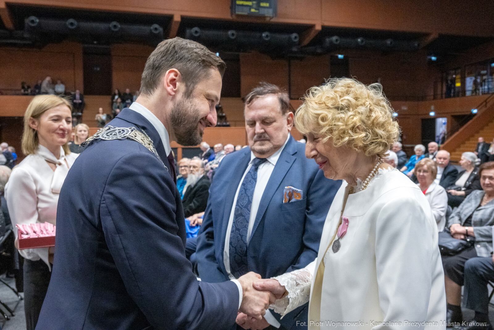 Miszalski, medale, seniorzy, Długoletnie Pożycie Małżeńskie, zdjęcia  Autor: Piotr Wojnarowski