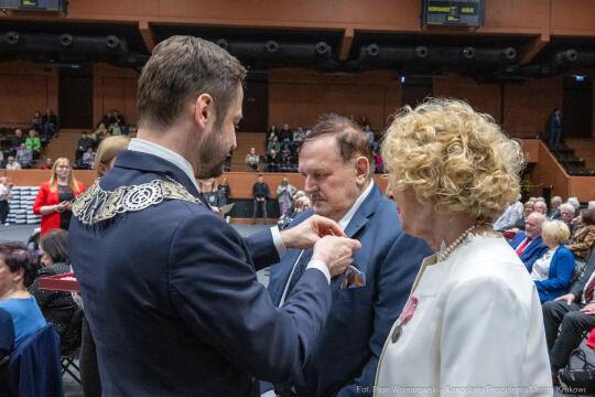 Miszalski, medale, seniorzy, Długoletnie Pożycie Małżeńskie, zdjęcia